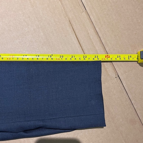 J Crew Ludlow Tollegno 1900 Wool Sport Coat Blazer - Men's Size 38S - Blue - Picture 8 of 9